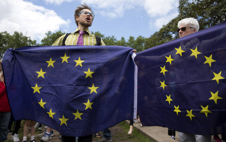 BRITAIN-EU-POLITICS-BREXIT <YONHAP NO-2617> (AFP)