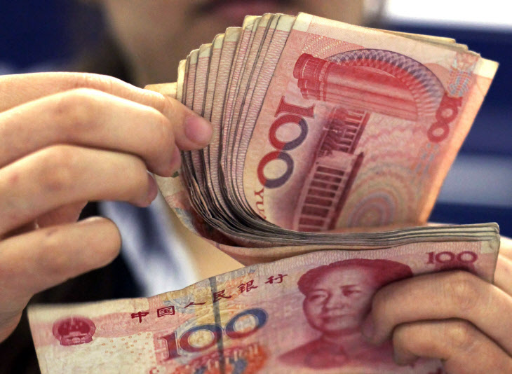 China Sliding Yuan
