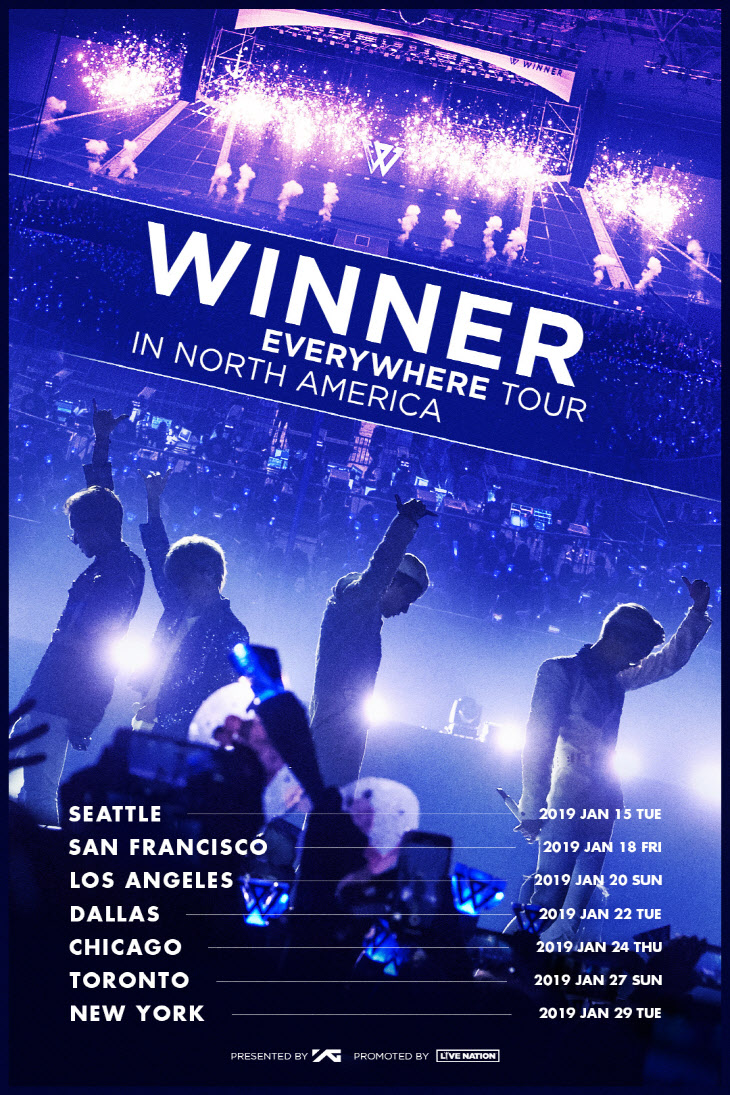 WINNER tour poster