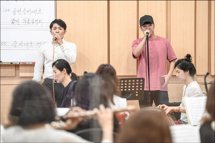 SHAO[세종] 서울시국악관현악단 첫선음악회 연습실 03
