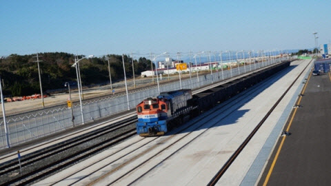 200622 포항시, 포항영일만항 입입철도 상업운행 개시2