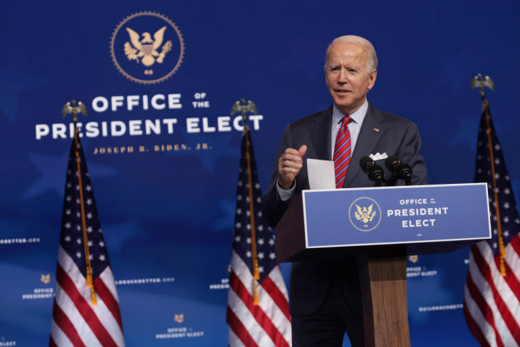 US-PRESIDENT-ELECT-BIDEN-DELIVERS-REMARKS-ON-FINAL-JOBS-REPORT-O