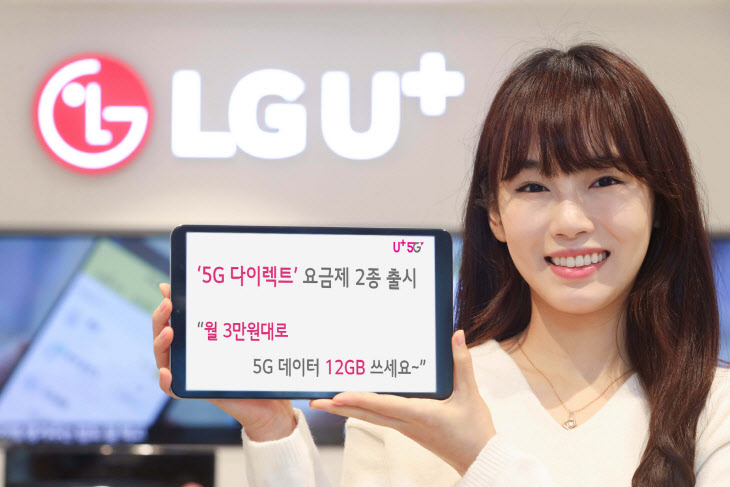 0128 LG유플러스, 월 37,500원 '5G 최저가 요금제’ 출시