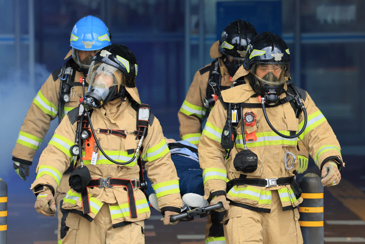 크루즈터미널 테러·화재 대비 긴급구조 종합훈련