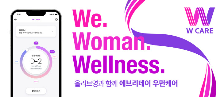 올리브영, 여성 건강을 위한 'W케어' 국내 시장 육성
