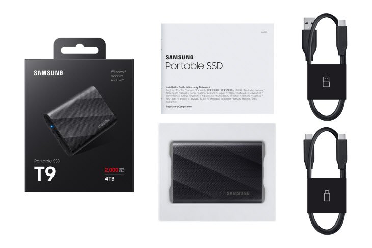 3. 삼성전자, 초고속 포터블 SSD T9 출시