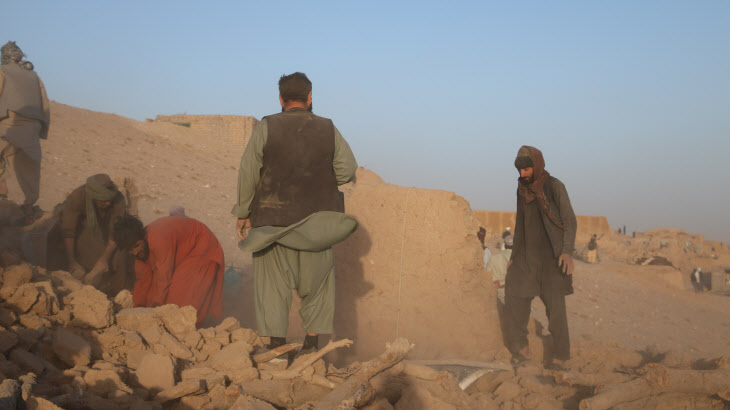 AFGHANISTAN-HERAT-EARTHQUAKE-AFTERMATH