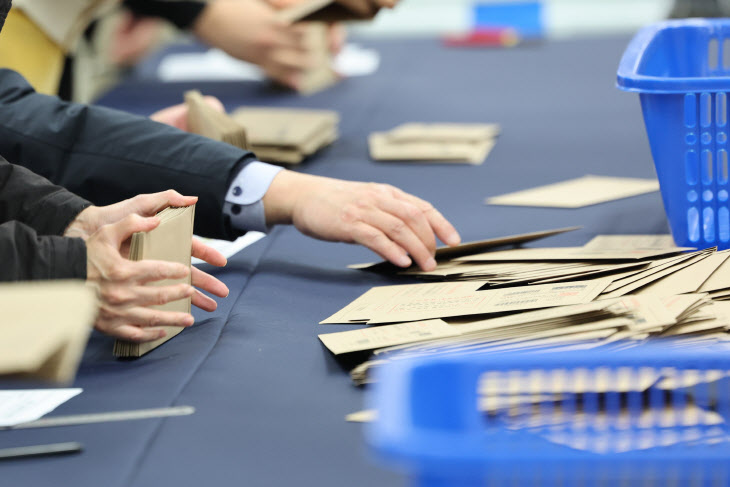 제22대 국회의원 선거 모의 개표