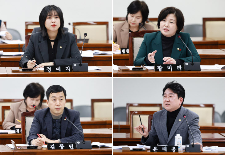 인천 부평구의회, 의원발의 조례안 4건 상임위 통과