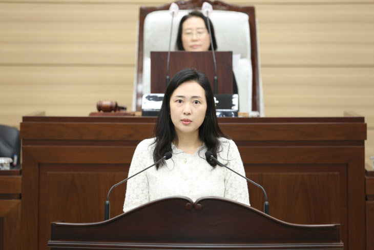 인천 서구의회 서지영 의원, 발언