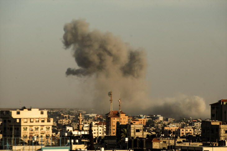 GAZA-ISRAEL- WAR <YONHAP NO-0194> (UPI)